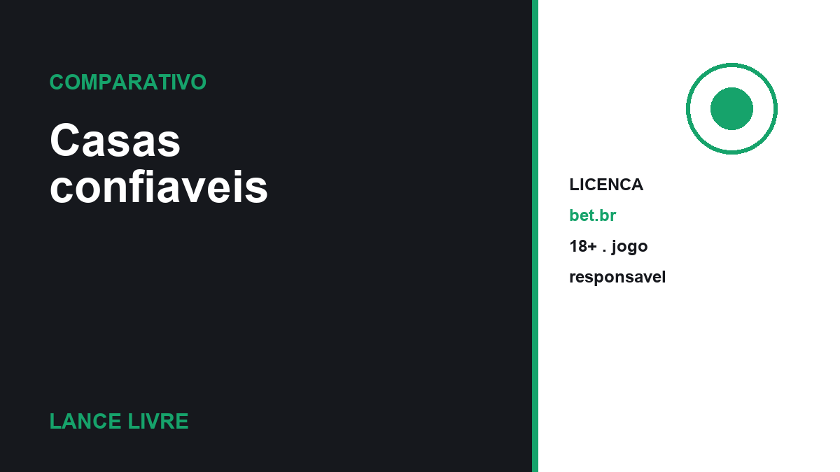 Casas de apostas confiaveis: como identificar, Lance Livre