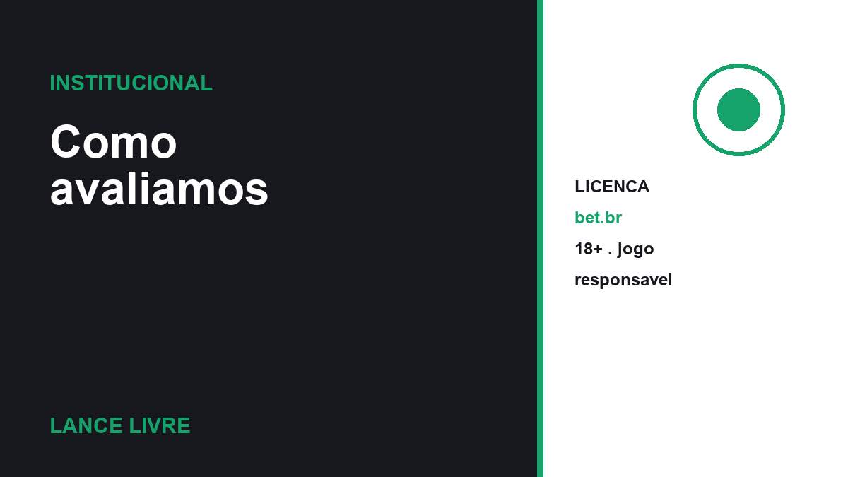 Como a gente avalia as casas de apostas, Lance Livre